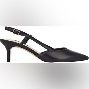 NIB • Nine West Endo Slinbgbacks Black